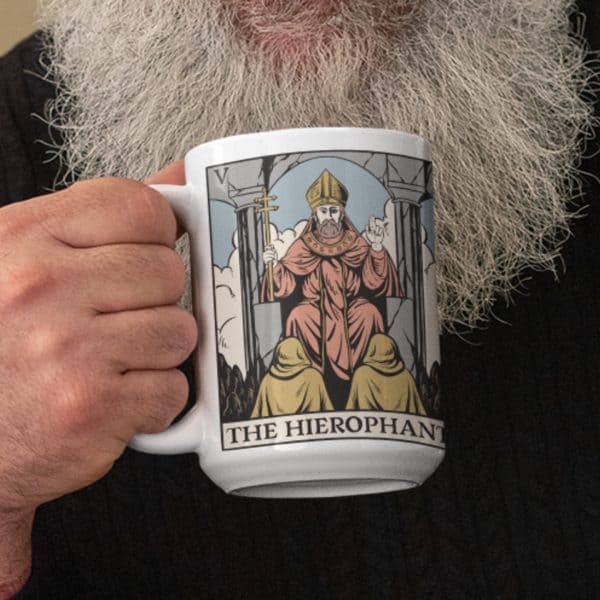 v. The Hierophant 15oz Mug - Image 3
