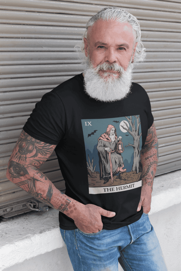 ix. The Hermit Tarot Tee - Image 3