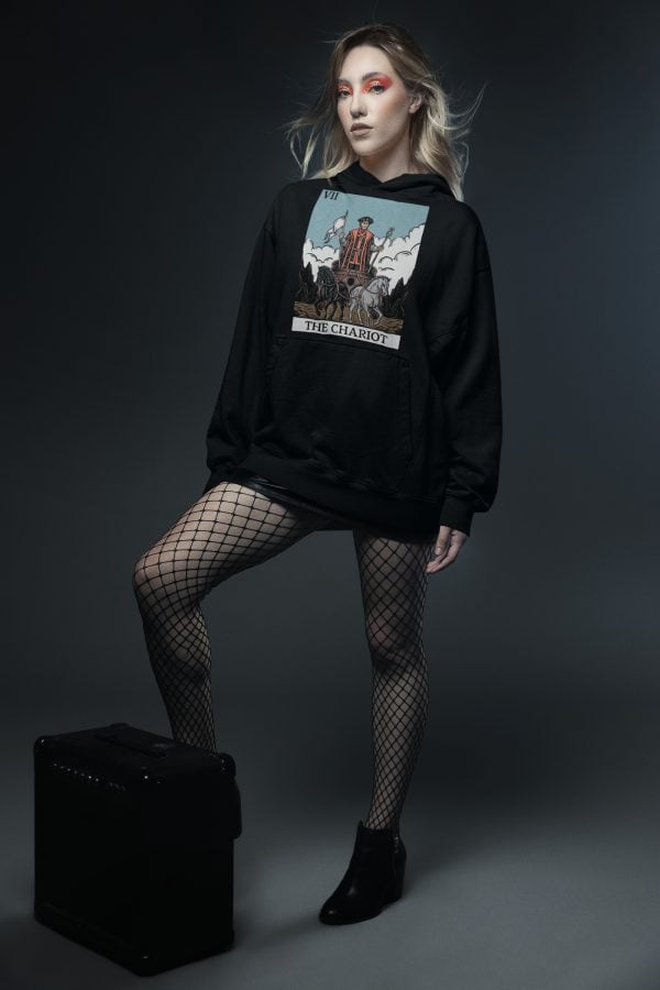 vii. The Chariot Tarot Hoodie - Image 3