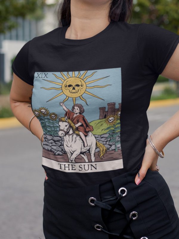 xix. The Sun Tarot Tee - Image 6
