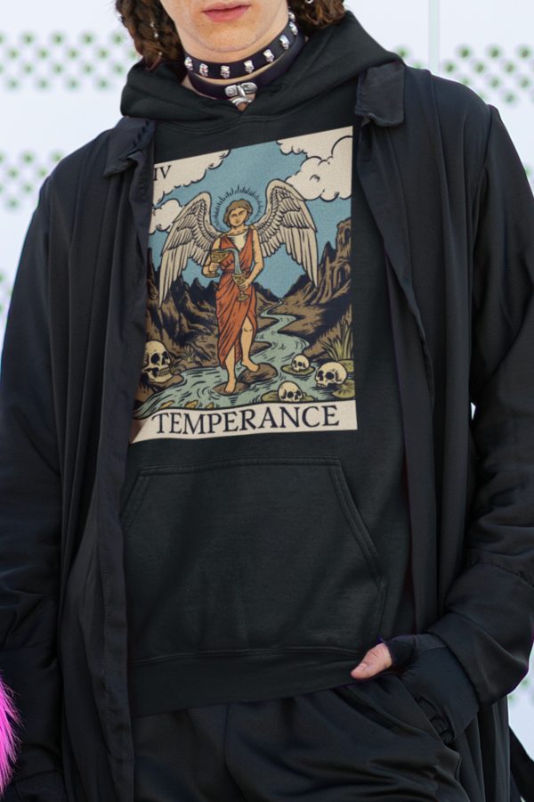 xiv. Temperance Tarot Hoodie - Image 6