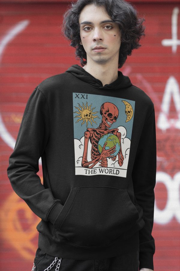 xxi. The World Tarot Hoodie - Image 3