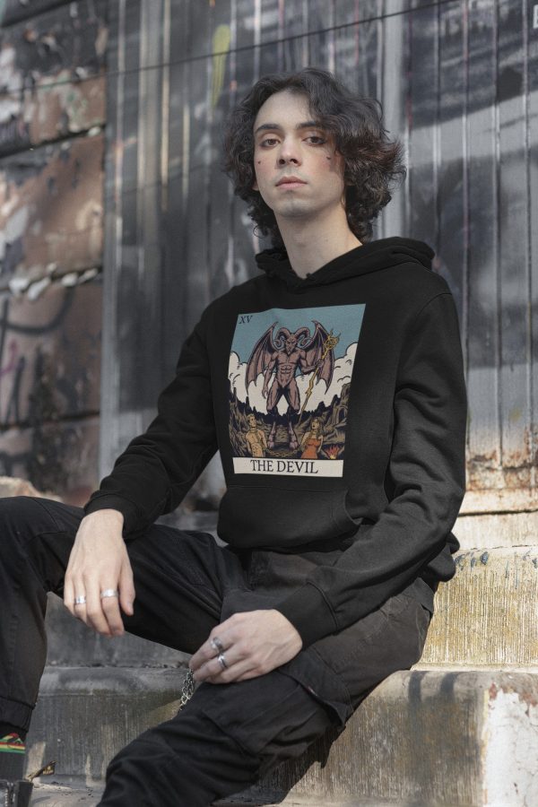 xv. The Devil Tarot Hoodie - Image 5