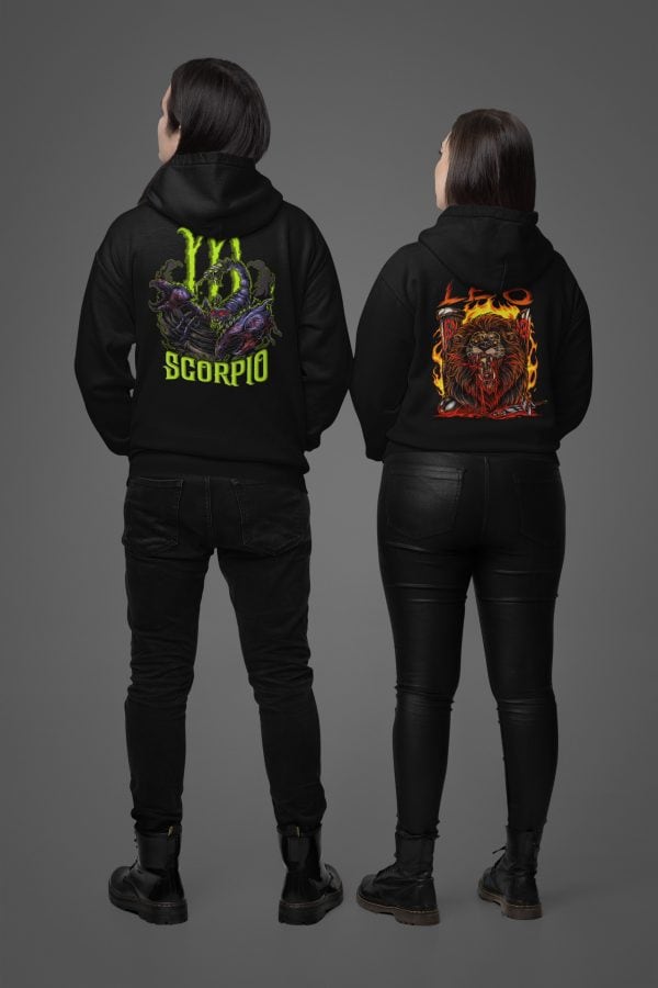 Scorpio Zodiac Hoodie - Image 4