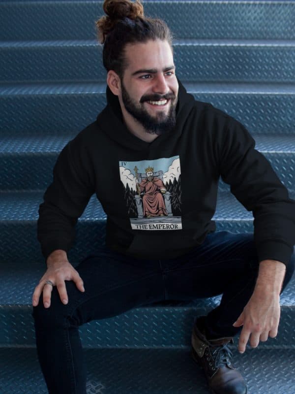 iv. The Emperor Tarot Hoodie - Image 3