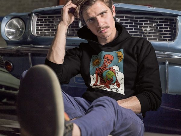 xxi. The World Tarot Hoodie - Image 6