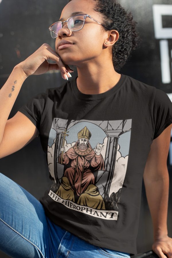 v. The Hierophant Tarot Tee - Image 5