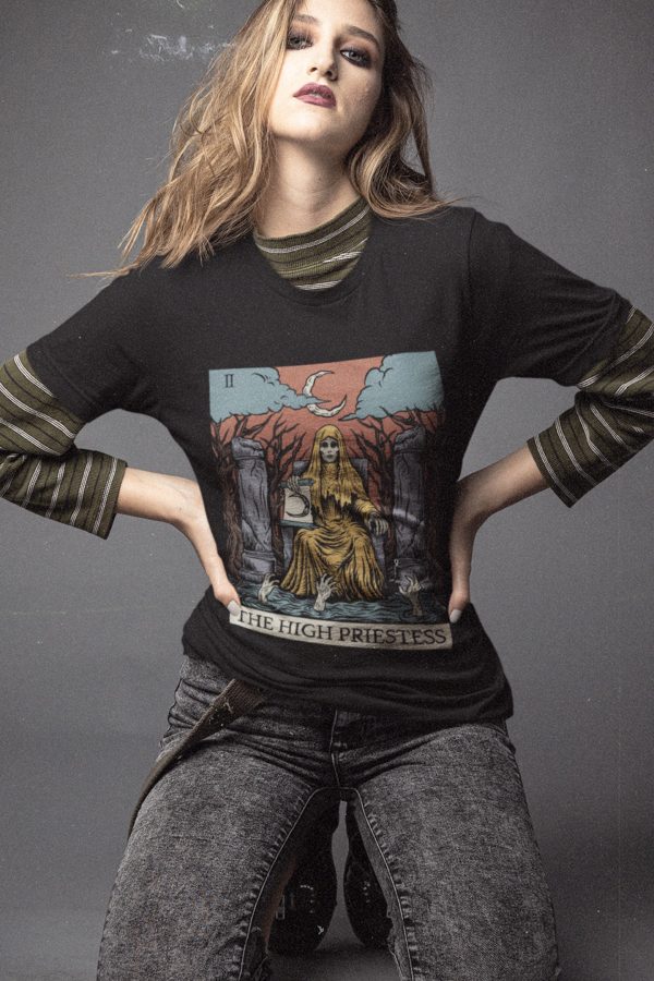 ii. The High Priestess Tarot Tee - Image 4