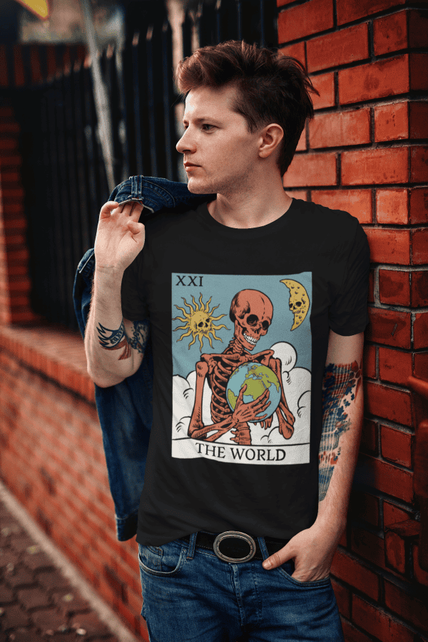 xxi. The World Tarot Tee - Image 5