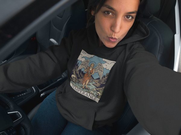 xiv. Temperance Tarot Hoodie - Image 3