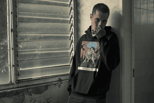 viii. Strength Tarot Hoodie - Image 4