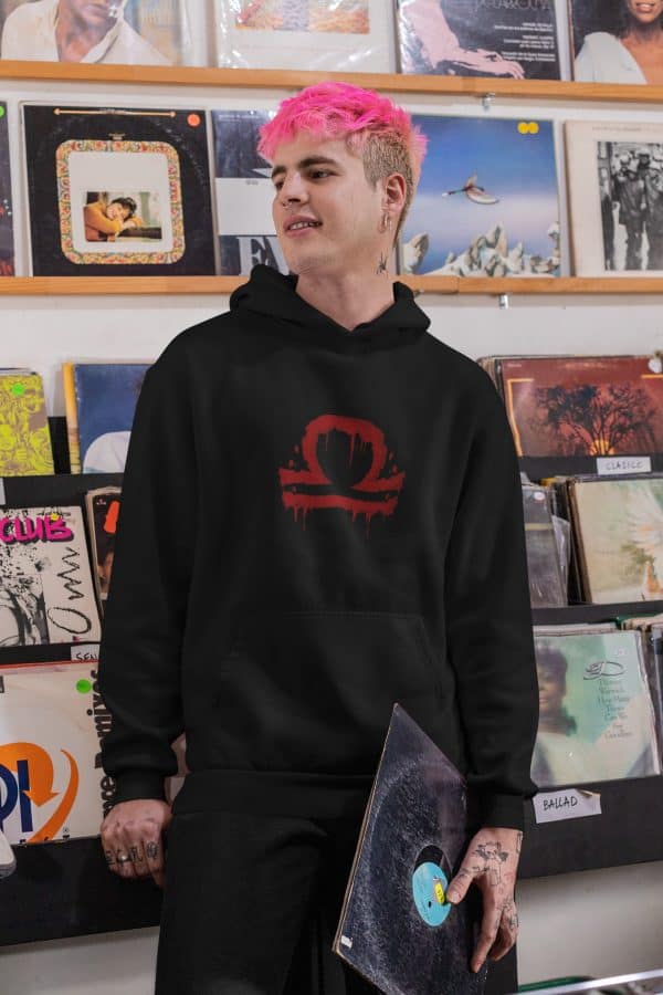 Libra Zodiac Hoodie - Image 3