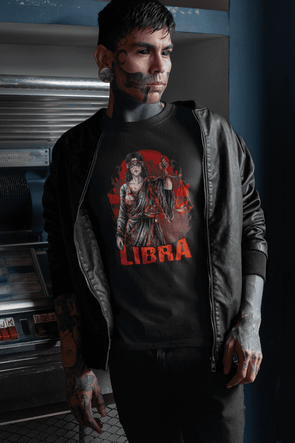 Libra Zodiac Tee - Image 5
