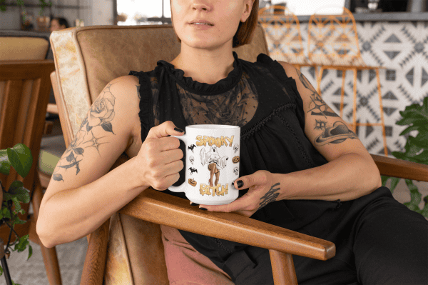 Spooky Bitch 15oz Mug - Image 3