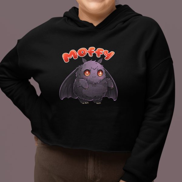 cute monster hoodie on plus sized model