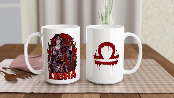 Libra Zodiac 15oz Mug - Image 3