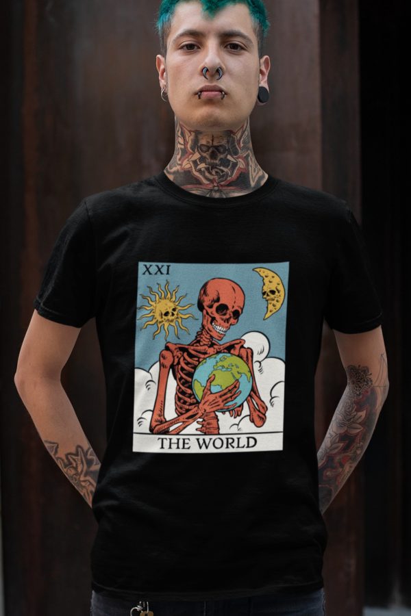 xxi. The World Tarot Tee - Image 4