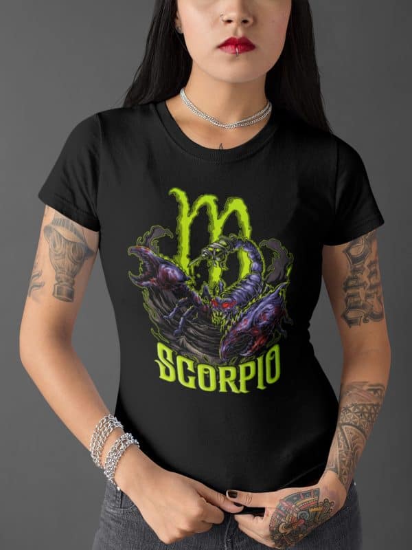 Scorpio Zodiac Tee - Image 5