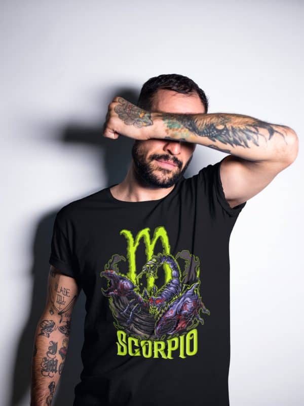 Scorpio Zodiac Tee - Image 4