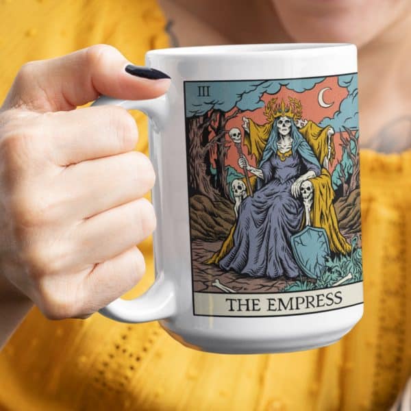 iii. The Empress Tarot 15oz Mug - Image 3