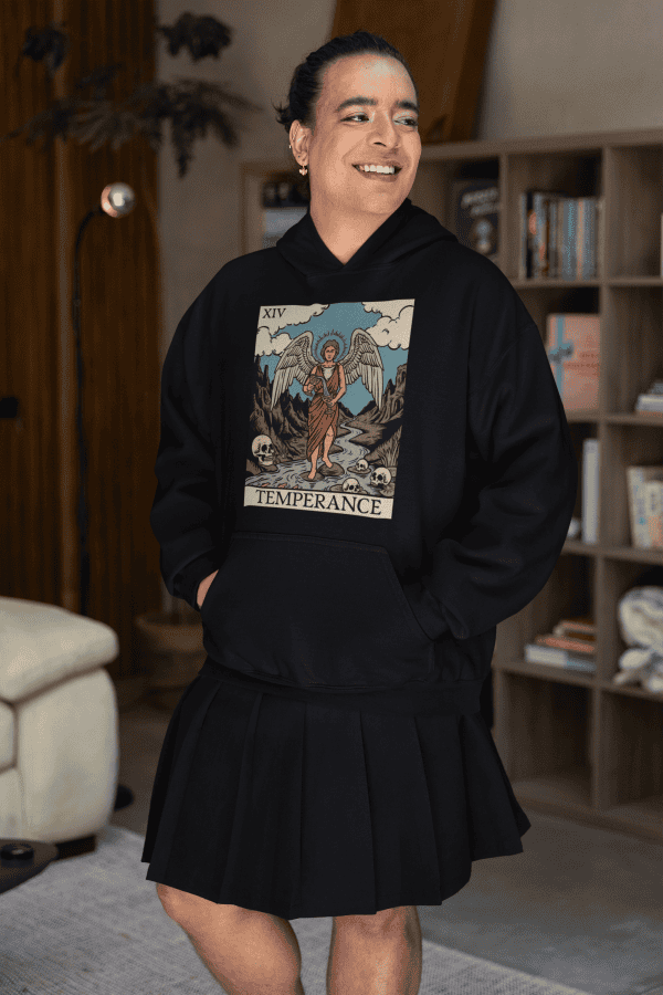 xiv. Temperance Tarot Hoodie - Image 4