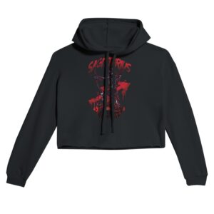 Sagittarius Zodiac Cropped Hoodie