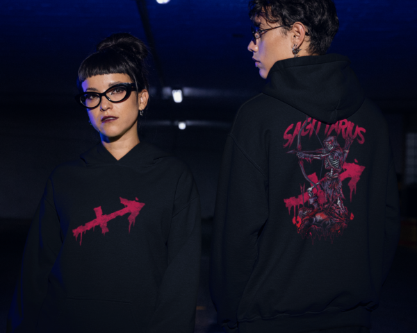 Sagittarius Zodiac Hoodie - Image 4