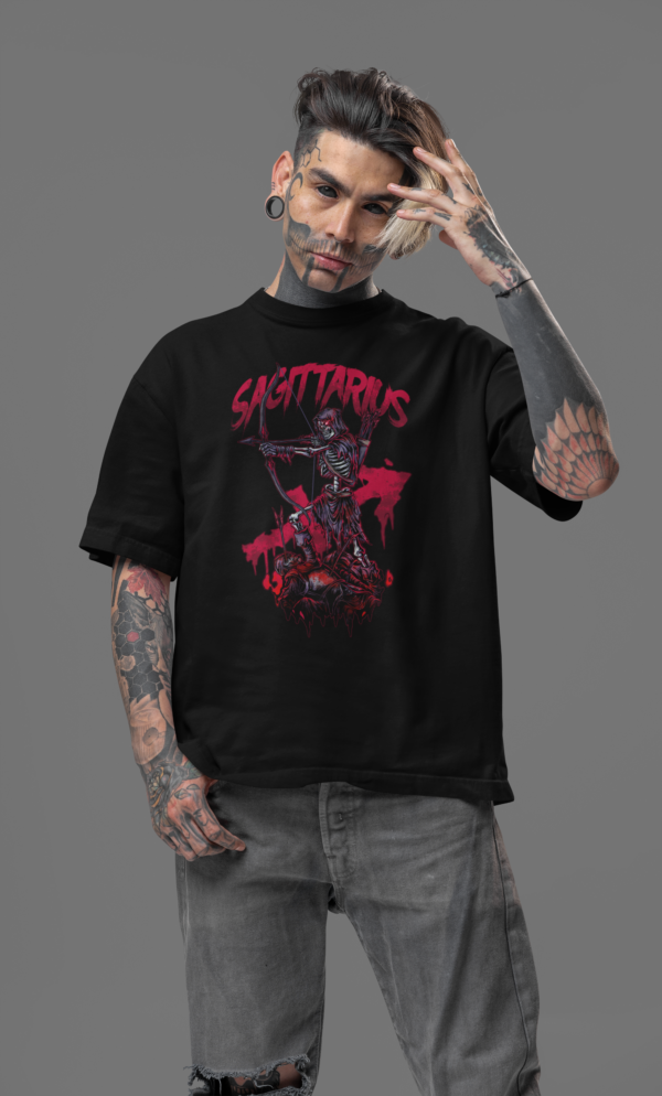 Sagittarius Zodiac Tee - Image 4